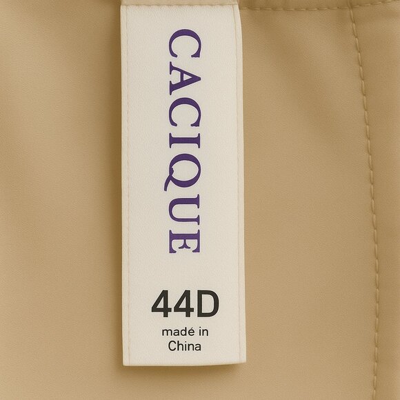 Lane Bryant Cacique Bra Invisible Backsmoother Full Coverage Cafe Mocha 44D - Picture 6 of 10